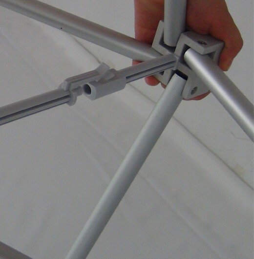 Anodized Aluminum Pole Frame Anodized Aluminum Pole Frame